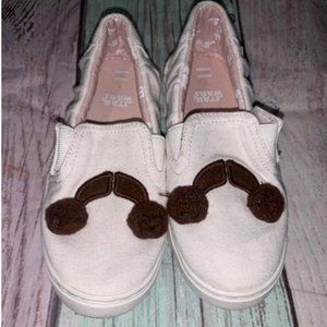 TOMS Tiny Baby STAR WARS Princess Leia Slip-On Shoes Size 10T T10